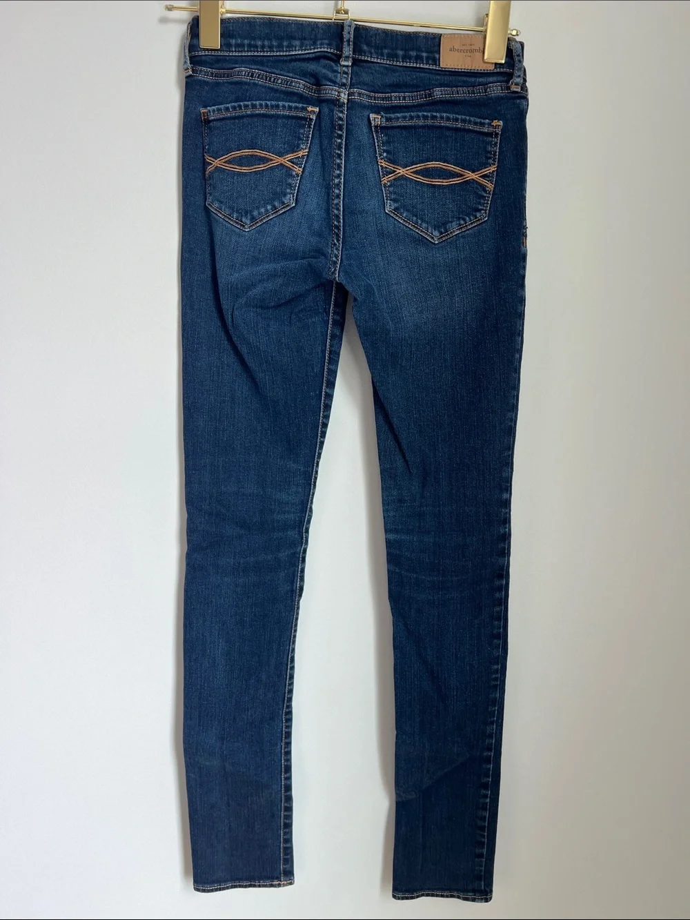 Abercrombie Kids | Deep Indigo Skinny Denim Jeans Size 16 Slim